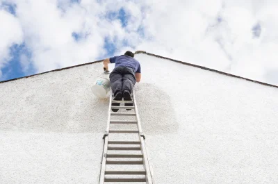 Peinture extérieure à Manvieux — façades et ravalement
